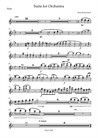 Suite for Orchestra – Parts